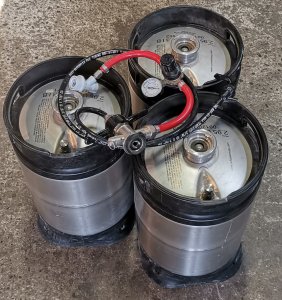 *CLEARANCE* 3 Fresh Kegs (2.95gal), with Tapping Kit