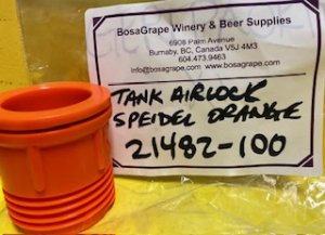 Speidel Tank Airlock - Orange for 100L to 910L