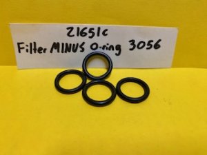 Filter Minus Parts:  O-Ring #3056