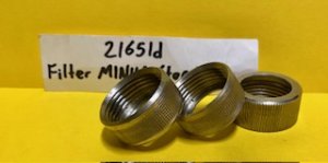 Filter Minus Parts: Stop Nut