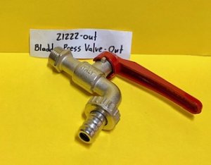 Bladder Press Part: Valve Out