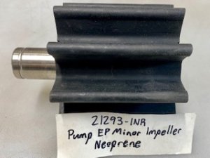 Pump Minor Part: Impellor Natural Rubber