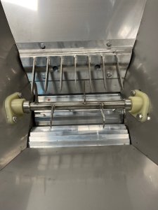 MA111 Fruit Crusher - Motorized, Stainless Hopper