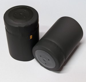 Shrinks - Oversize, Matte Black, Package Size: 500