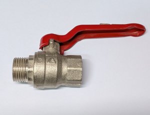 Ball Valve, European DN15 Thread, 1/2"