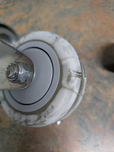 *DAMAGED* Castors for 27gal/42gal Fermenator F3