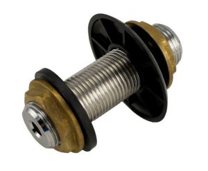 Shank, Chrome/Brass- 4 1/8" & 6 1/8 with a 3/16" Bore