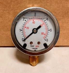 Filter Minus Parts:  Gauge