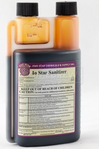 Io Star (Iodine Sanitizer) - Package Size: 4oz