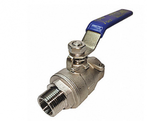 Ball Valve 1/2" Blue- mpt x fpt