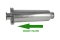 Tri-Clamp Inline Strainer, 1.5" TC, with 400 micron screen