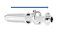 Tri-Clamp Inline Strainer, 1.5" TC, with 150 micron screen
